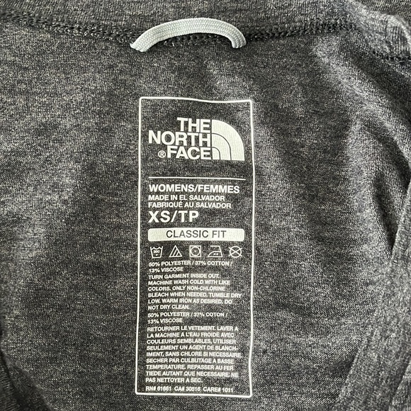 The North Face Long Sleeve Tee Heathered Gray Size XS - Picture 6 of 6